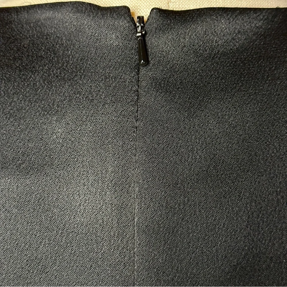 LBD Black Cocktail Dress by Andrea Polizzi for Rex Lester 10 Rhinestones - Picture 7 of 11